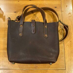 Go Forth Goods Mocha Mini Avery Crossbody Tote